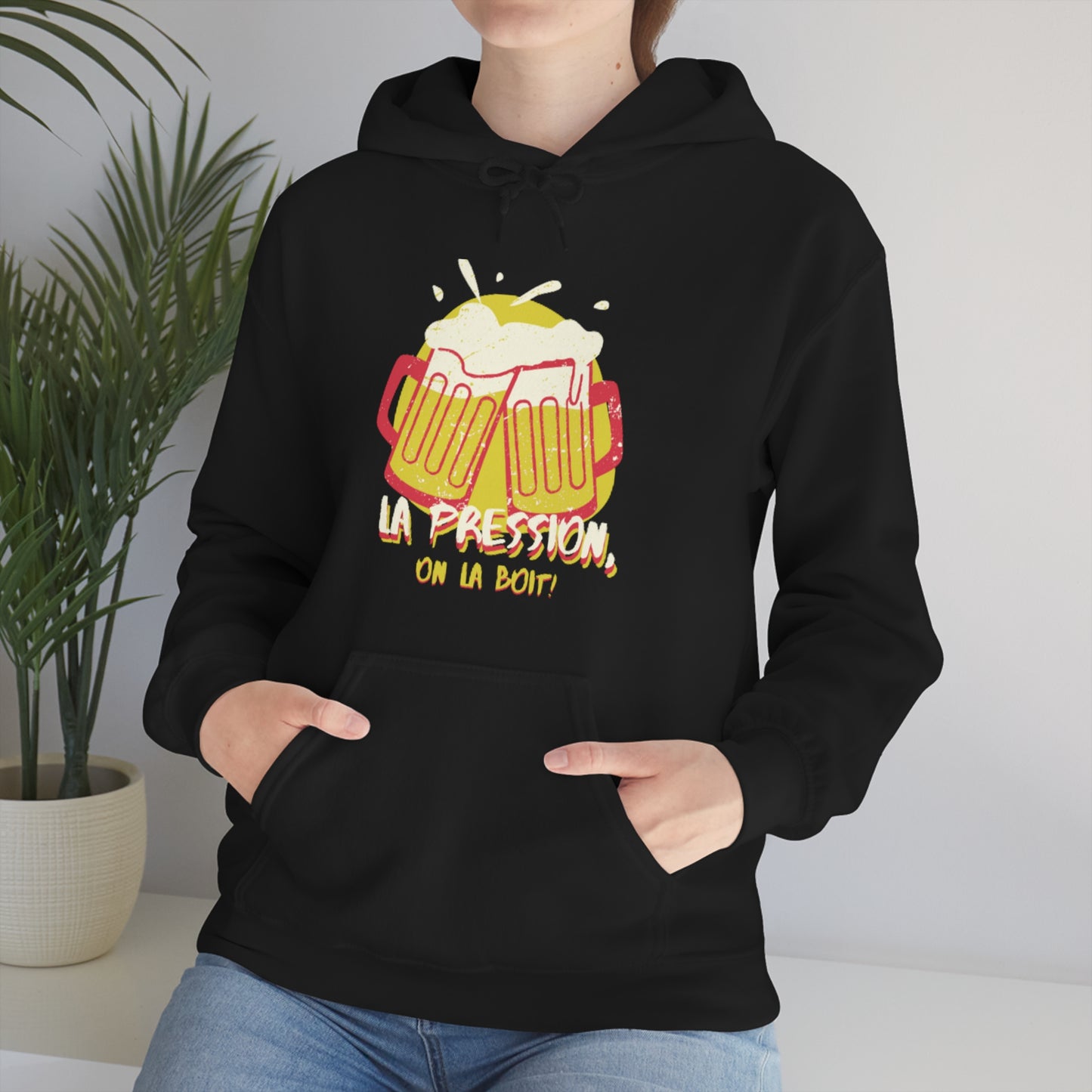 Unisex sweat-shirt bière pression