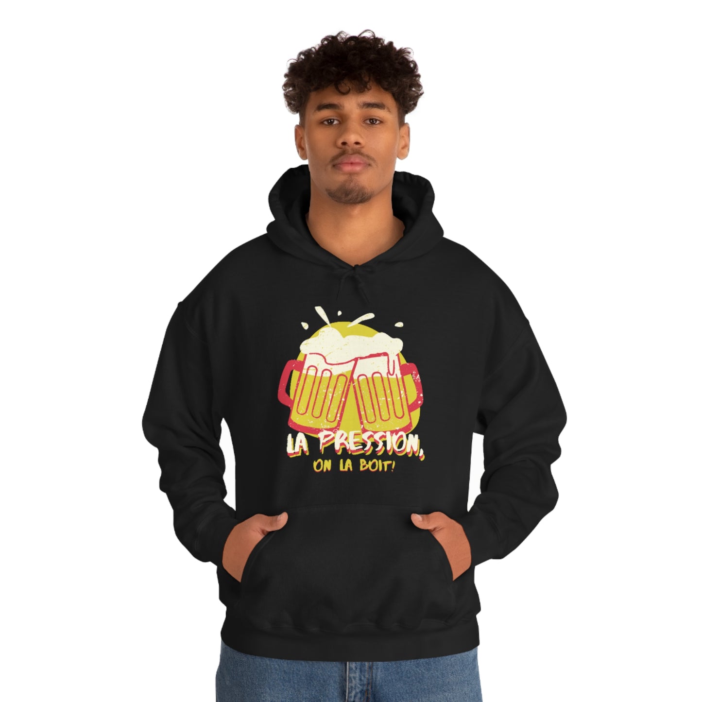 Unisex sweat-shirt bière pression