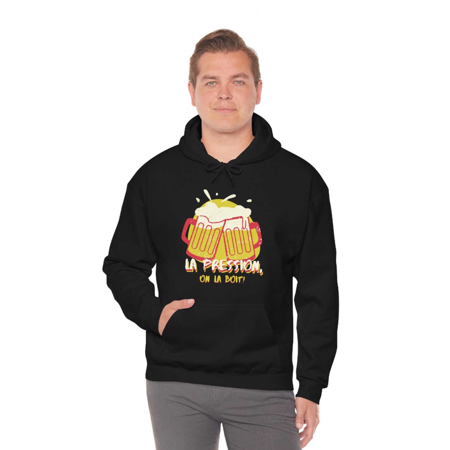 Unisex sweat-shirt bière pression